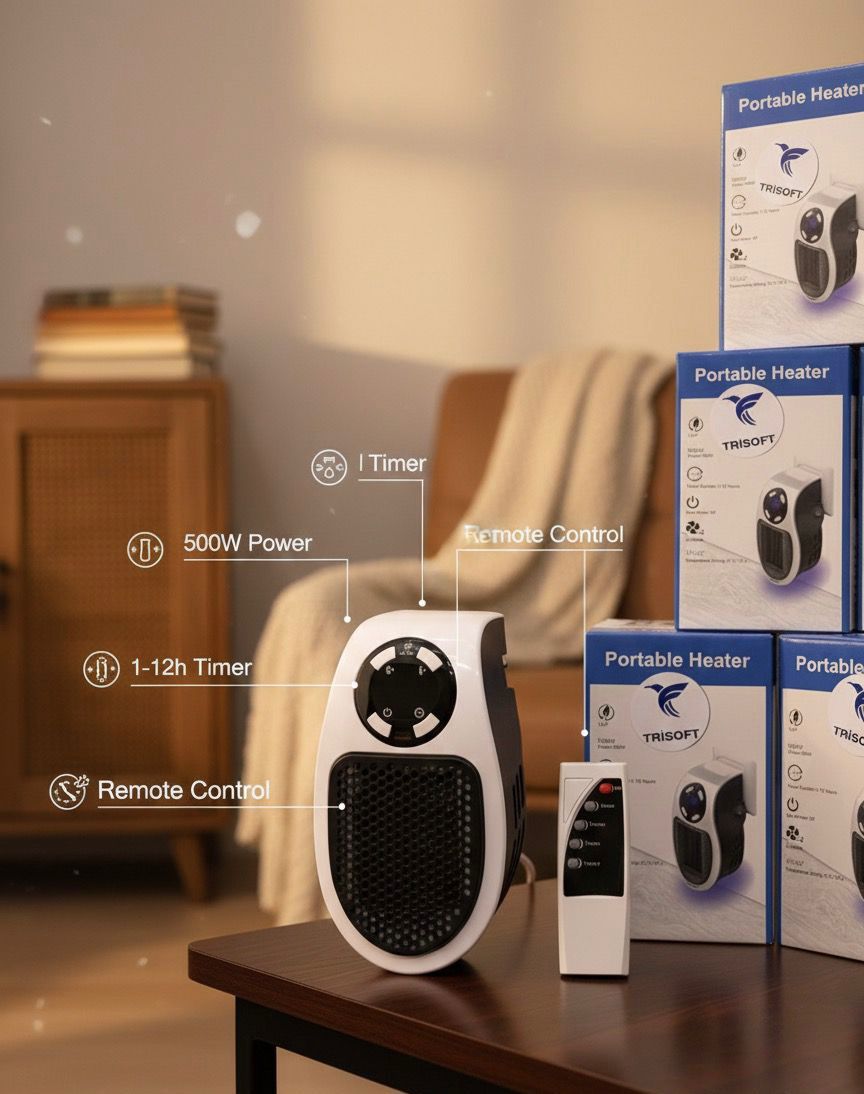Trisoft Portatif Isıtıcı