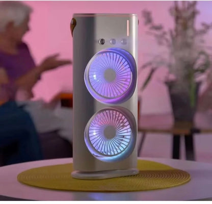 Trisoft 3 Kademeli Buharlı Çift Fanlı Hava Soğutucu